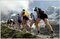 Jungfrau-Marathon 2004: Impression von der Moraene